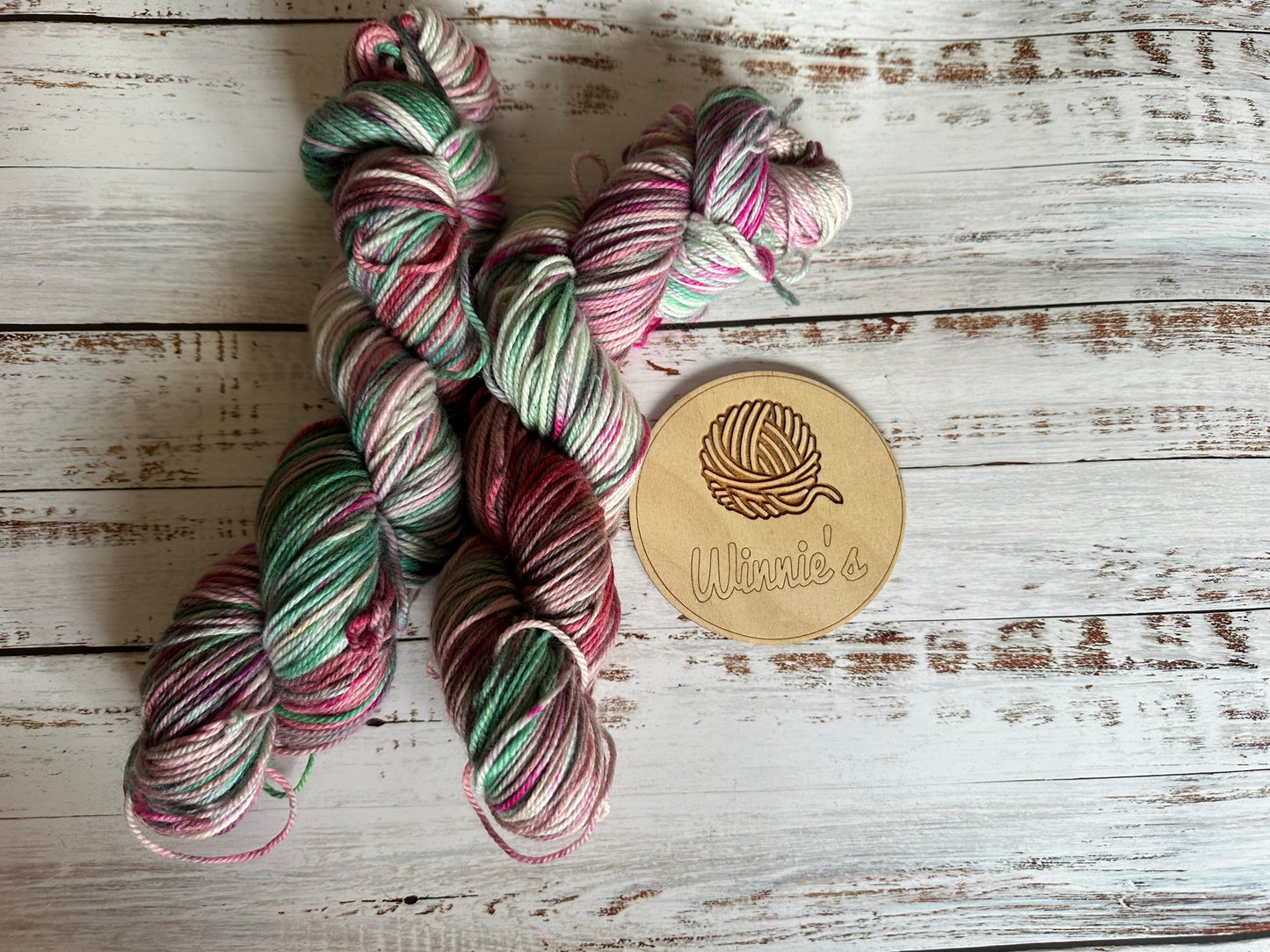 DK 100g 75% superwash Merino, 25% nylon