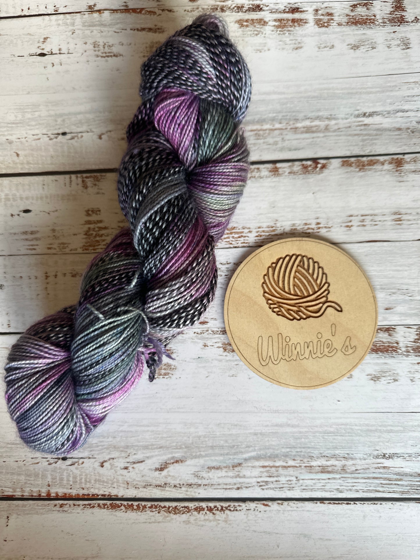 Winnies Zebra Sock Yarn 100g 80% Superwash Merino, 20% Nylon. Various colourways