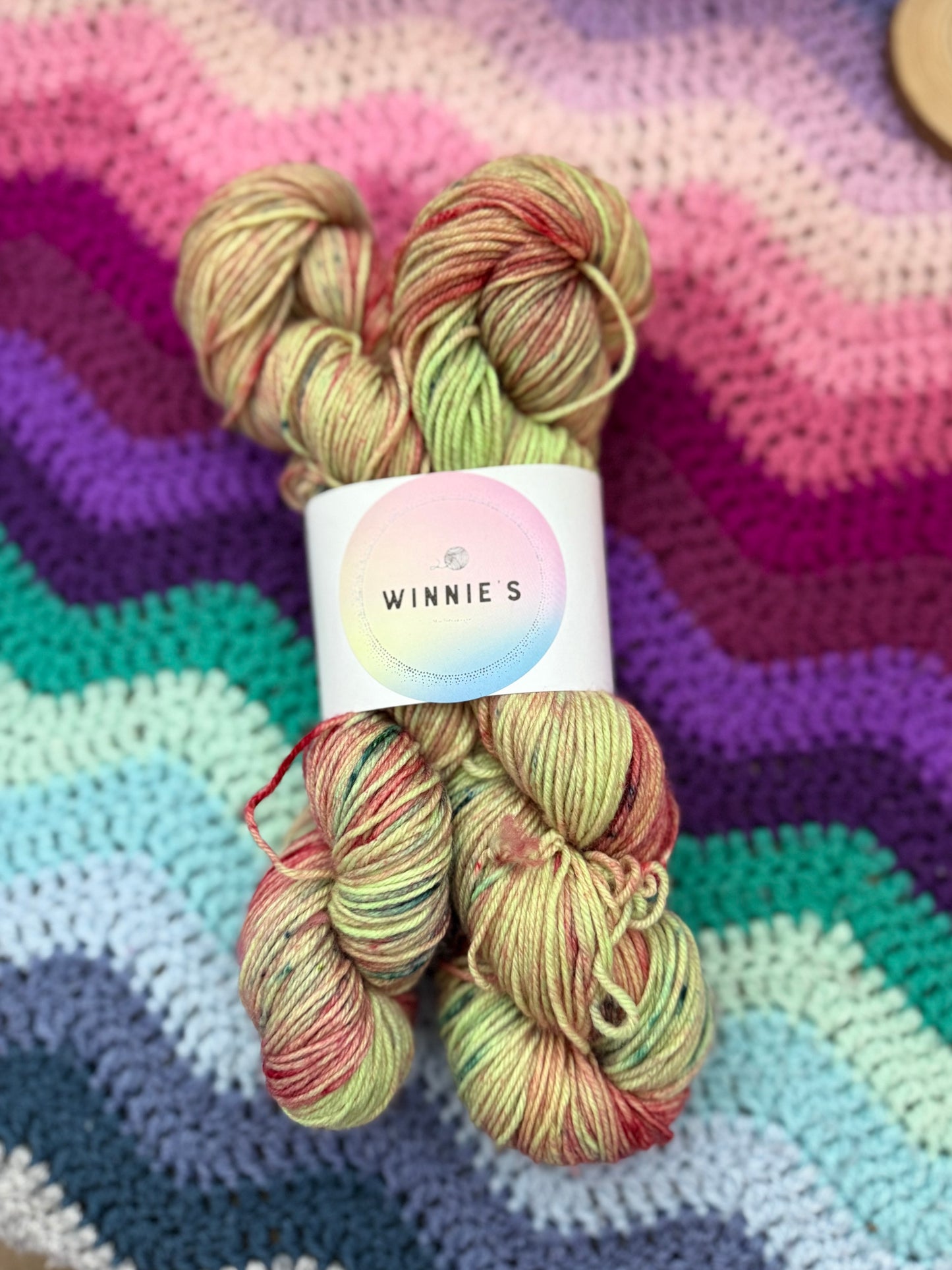 Winnie’s DK sock yarn 2 x 50g