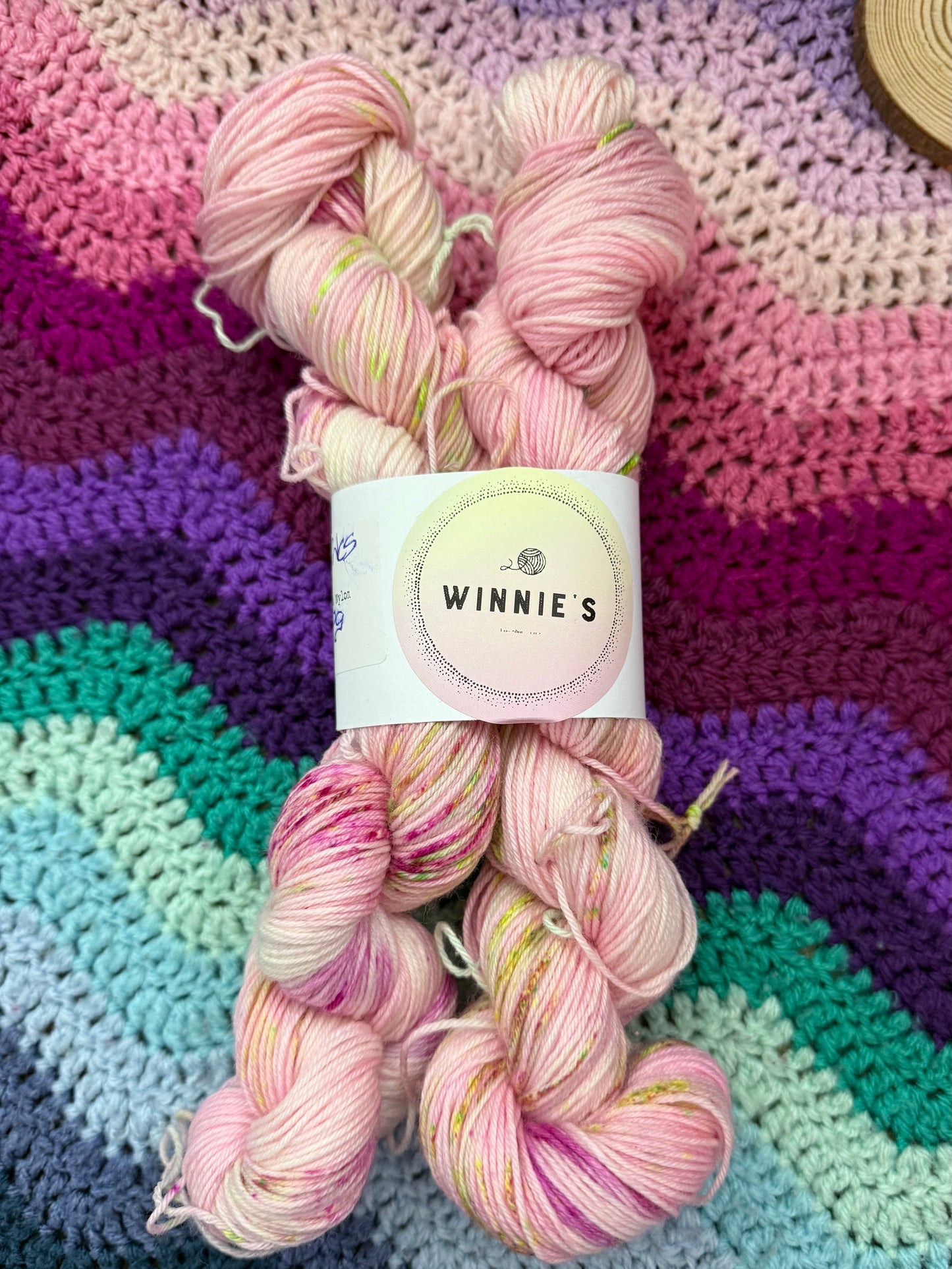 Winnie’s Sock Yarn 50g 75% Merino 25% Nylon